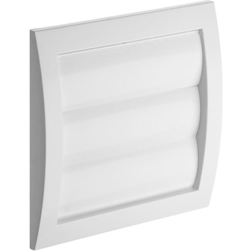 Gravity Shutter Wall External Wall Grille Cover 150x150mm 100mm Pipe Diameter