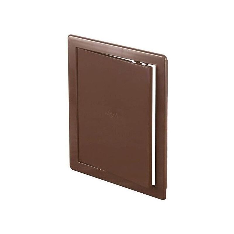 200x200mm ABS Brown Plastic Durable Inspection Panel Hatch Wall Access Door