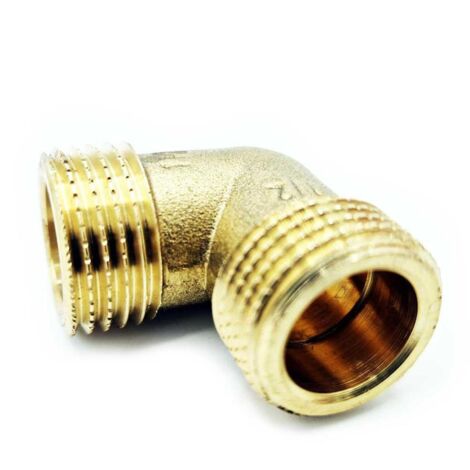 Brass Water Pipe Male Elbow Adapter Connector 1/2 inch BSP Thread Fittings