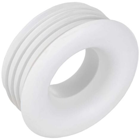 Polypipe Boss Pipe Rubber Connector Pushfit Waste Adapter Reducer White 40mm x 25mm