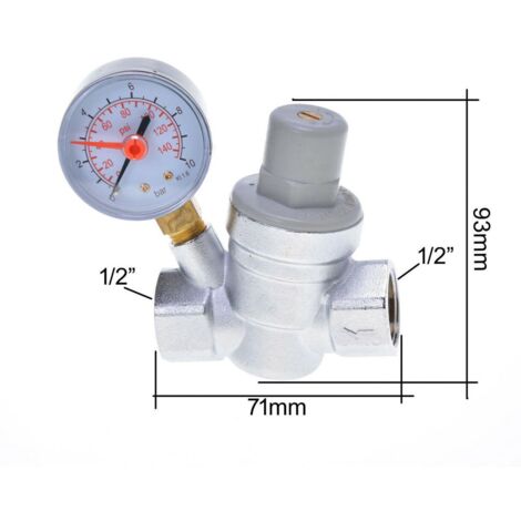 Water Pressure Reducing Valve 3/4
