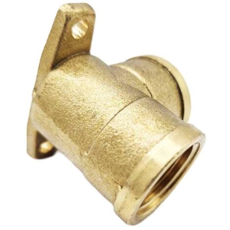 1/2 Inch Elbow Backplate Pipe Fitting Back Plate Wall Mount