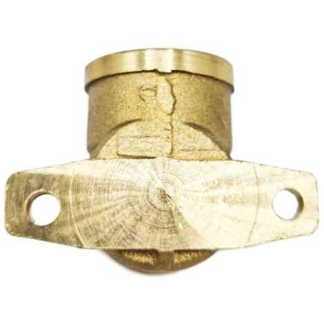 1/2 Inch Elbow Backplate Pipe Fitting Back Plate Wall Mount