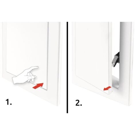 Access Panel White Steel 300x300mm Inspection Door Revision Hatch