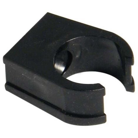 OS16B FloPlast 21.5mm Overflow Pipe Clip Black