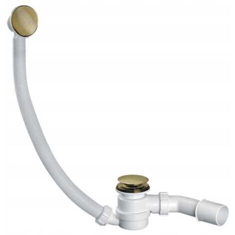 McAlpine Bath Waste with Overflow Antique Bronze Click-Clack HC2600CLAB