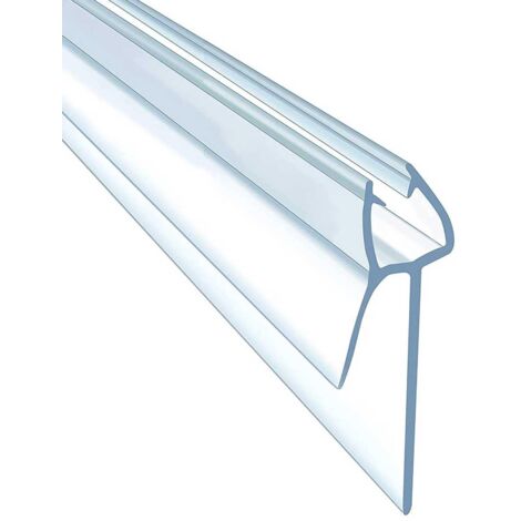 Replacement Shower Door Seal Strip 4-6mm x 1000mm Clear