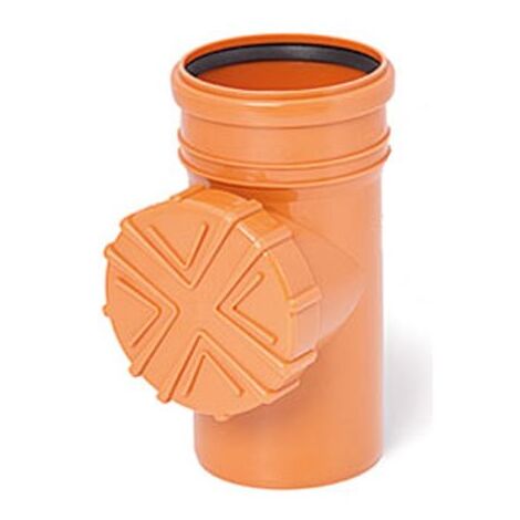 Brick Orange 110mm Gutter Downpipe Leaf Guard Strainer Basket Filter ...