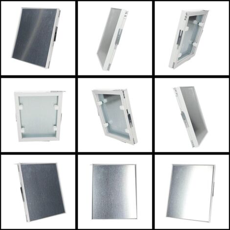 200x200mm Access Panel Magnetic Tile Frame Steel Wall Inspection Masking Door