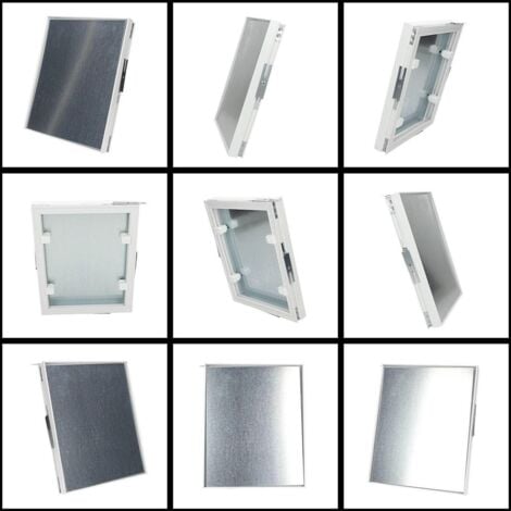 300x300mm Access Panel Magnetic Tile Frame Steel Wall Inspection Masking Door
