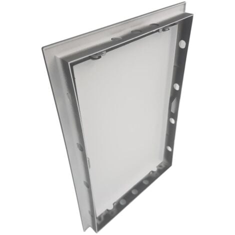 300x300mm Black Front Access Inspection Panel Plastic Concealed Wall Hatch Check Doors