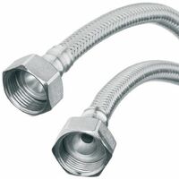50cm 3/4 x 3/4 Flexi Flexible Kitchen Basin MonoBloc Tap Connector Hose Pipe