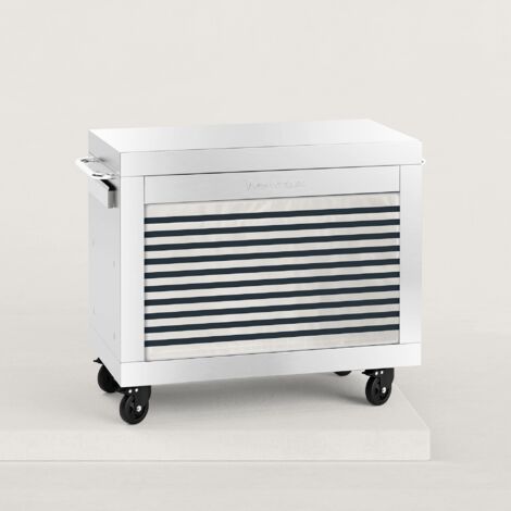 Verytable desserte XL en Inox avec tiroir (1/2)