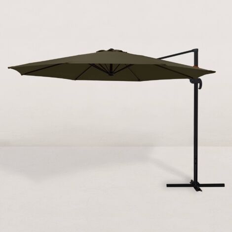 Parasol déporté rond Juan Ø300 cm