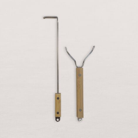 Pack de 2 ustensiles en inox pour Kamado