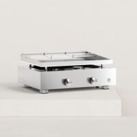 Plancha gaz Simplicity 2 feux inox