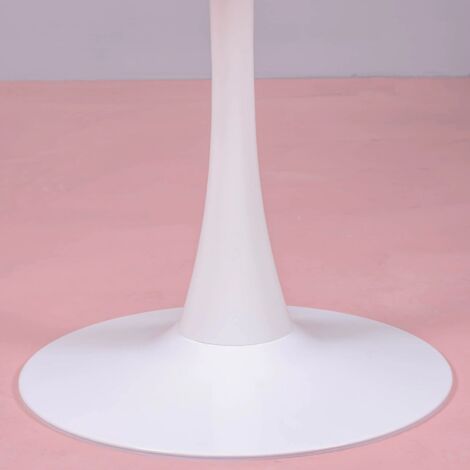 Nest Dream - Table à manger ronde design (90cm) - Stratus - Blanc