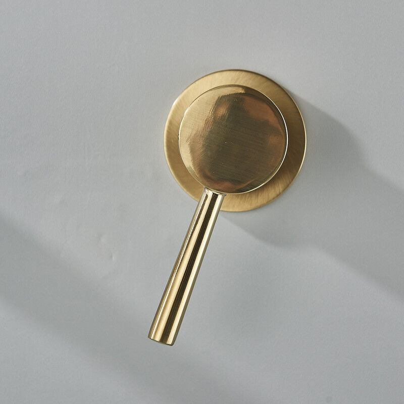 Your's Bath Wasserfall Wasserhahn Weiß Gold - Messing Einhebelmischer Für Badezimmer