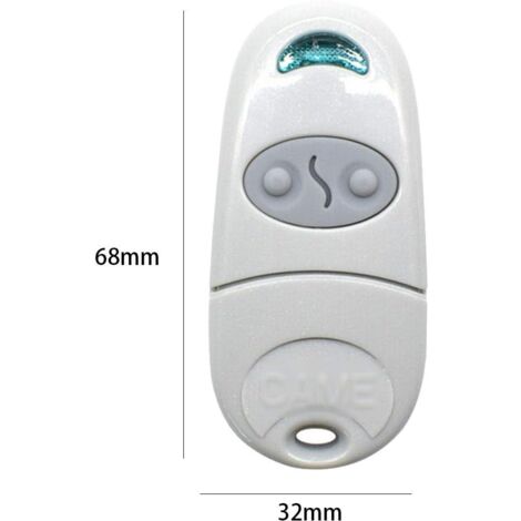 Garage Door Remote Control Fit for Top 433.92MHz/NA Remote Control，Gate Remote Control Compatible for Came TOP432NA / 432EE / 432M / 432S / 432A / 432, 433.92 MHz