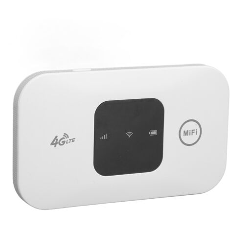 Wifi portátil de alta velocidad blanco portátil pequeño 4G móvil WiFi Hotspot Router para teléfono portátil tableta de escritorio