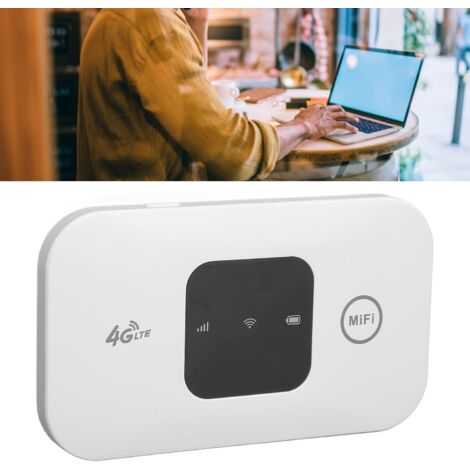 Wifi portátil de alta velocidad blanco portátil pequeño 4G móvil WiFi Hotspot Router para teléfono portátil tableta de escritorio