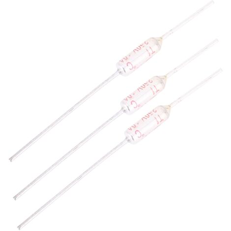 Fusible Térmico Corte De Circuito 250V 10A 72℃ Celsius De