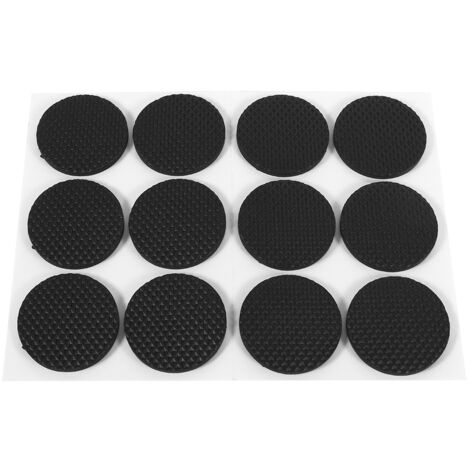 4 Cuscinetti Protettivi In Gomma Per Stecca Da Biliardo, Paraurti Con Viti, Colore Nero, Accessori Biliardo - 2