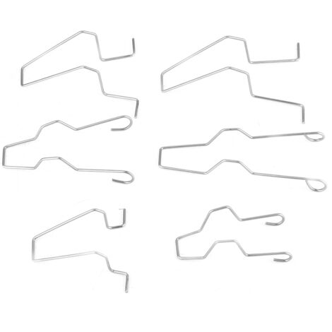 Clip Di Fissaggio Per Fari Auto - 6 Pezzi In Acciaio Per Lampadine H1, H3, H4, H7