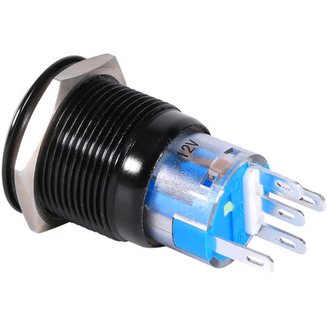 Interruttore A Pulsante 19 Mm Interruttore Momentaneo A Pulsante - Foto 12