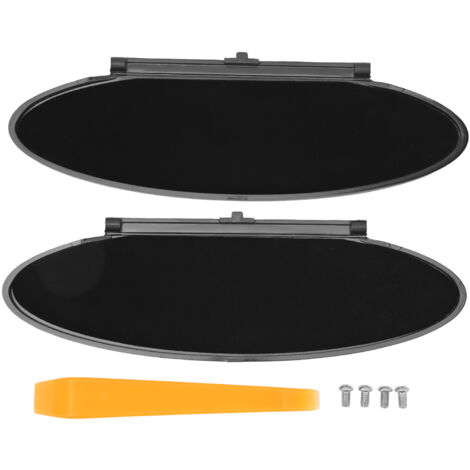 2 Pezzi Supporto Visiera Parasole In Plastica – Clip Gancio Per Auto, Compatibile Honda Civic Accord CRV 1998-2011 - 4