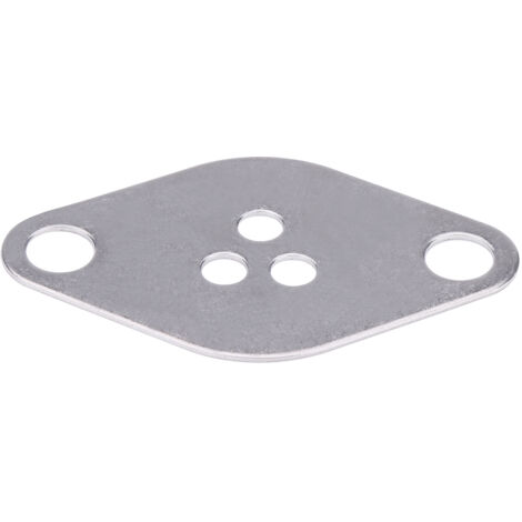 SJLERST Guarnizione piastra di chiusura EGR in acciaio inossidabile adatta per Ford Fiesta 1.4 1.6 senza foro