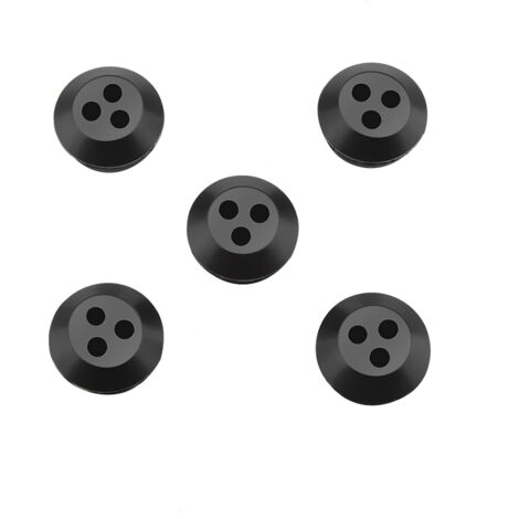 Set 5 Gommini Serbatoio Carburante - Per Tagliaerba E Tosaerba, 3 Fori Da 5 Mm, Gomma Resistente - Foto 4