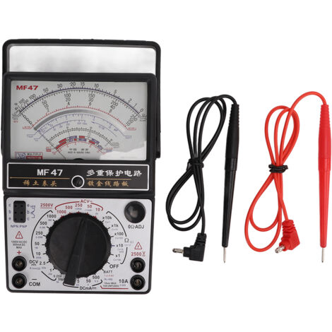 Multimetro Analogico Boxwizard KT7040 - Alta Precisione, 6 Funzioni, 20 Range, Con Accessori - Foto 5