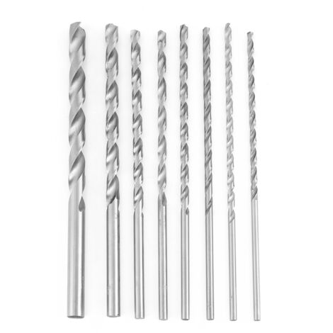 Punta Trapano Elicoidale 10mm X 300mm HSS - Per Legno, Plastica E Alluminio - Lunghezza Extra - Foto 8