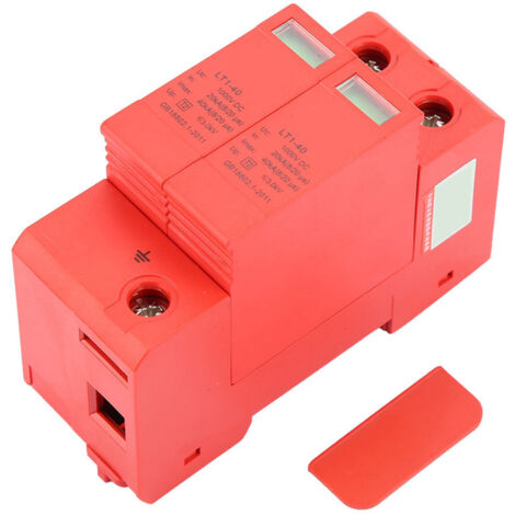 Dispositivo di Protezione Contro le Sovratensioni, Limitatore di Sovratensione 2P 10KA-20KA 420V AC Dispositivo di Scarico a Bassa Tensione Interruttore Elettronico per la Protezione dei Fulmini Dispositivo di Protezione Contro le Sovratensioni, Limitatore di Sovratensione 2P 10KA-20KA 420V AC Dispositivo di Scarico a Bassa Tensione Interruttore Elettronico per la Protezione dei Fulmini