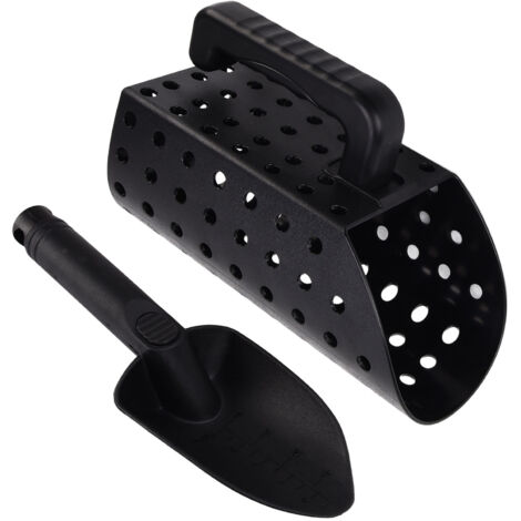 Prevessel Pala per Metal Detector Setaccio per Sabbia Multiuso Leggero Ed Efficiente per Il Campionamento di Metalli e minerali Prevessel Pala per Metal Detector Setaccio per Sabbia Multiuso Leggero Ed Efficiente per Il Campionamento di Metalli e minerali