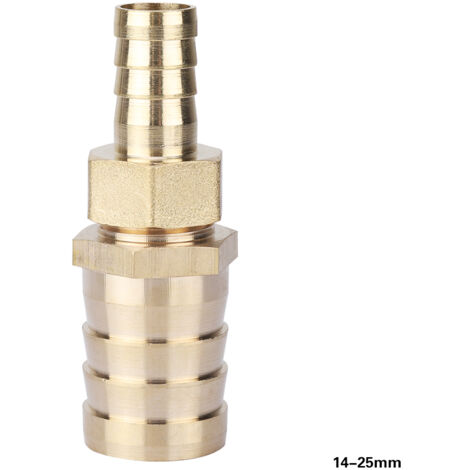 Adattatore In Ottone Per Climatizzazione, Da 5/16" Maschio A 1/4" Femmina SAE, Per R32 E R410A, Con Design Ergonomico Per Un Accesso Sicuro Alle Valvole, Uso Professionale