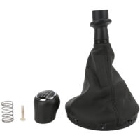 Pomello Cambio + Copertura Per VW Transporter T5 T6 A 6 Marce - Compatibile Con Caravelle, Multivan, California