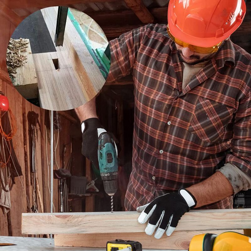 Set Di 5 Punte Da Trapano Quadrate Per Legno - Acciaio HSS Per Fori Precisi In Falegnameria E Fai Da Te - Foto 2