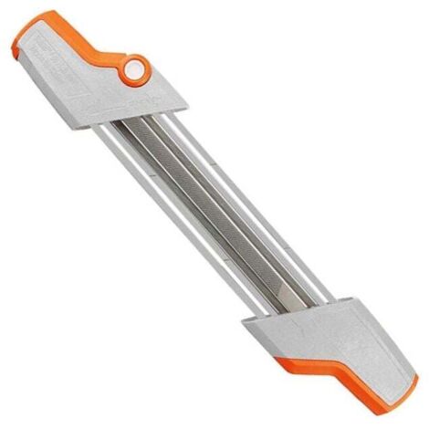 Portalima 2 in 1 per catena motosega 0,325 Ø 4,8 mm - bianco,