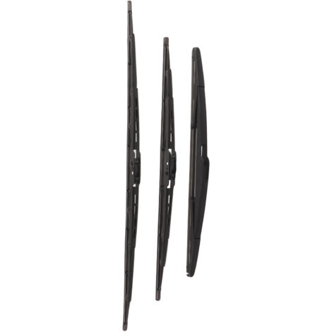 Jeffergarden 3 unids/set limpiaparabrisas delantero trasero accesorio apto para modelos Citroen C3 Mk1 2002-2008