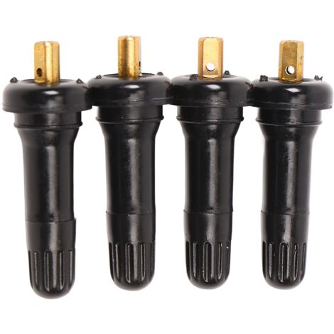Jeffergarden Tige de Valve de pneu étanche, remplacement de tige de Valve à pression pour capteur de pression des pneus Ford 4 pièces