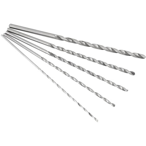 Lot De 4 Forets Hélicoïdaux Carbure 6mm - Longueur 150mm - Tige Droite - Marque Uxcell