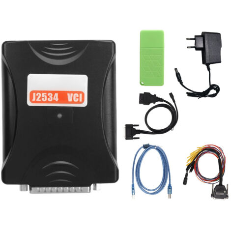 Jeffergarden Para SM2 Pro J2534 VCI ECU programador 67 en 1 herramienta de lectura y escritura compatible con suma de comprobación