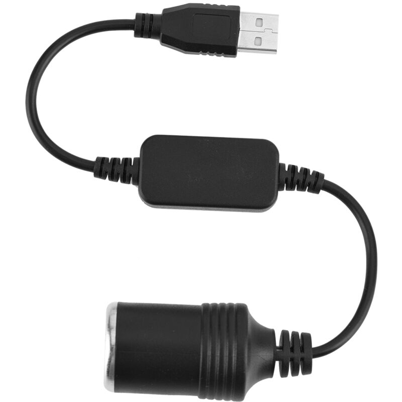 Adattatore Accendisigari USB, Presa accendisigari 12v, Adatto per Registratore di Guida, Cane Elettronico e Altre Apparecchiature Elettroniche Automobilistiche(30 Cm