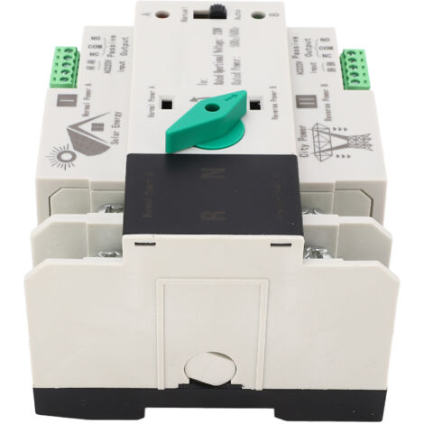 Interruttore Trasferimento Automatico Doppia Alimentazione 220V 100A - Commutatore Rete Per Backup Fotovoltaico, Generatore, UPS - Foto 12