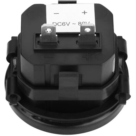 Misuratore Ore Motore Barca Contaore Al Quarzo 6 Cifre Impermeabile - 12-36V AC/DC Per Barche, Auto, Motori Contaore Impermeabile - 3
