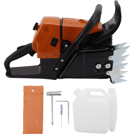 Jeffergarden Motore Seghetto a Catena a Benzina G660 con Impugnatura Ergonomica, Accensione Rapida, Controllo Arresto, Accessorio