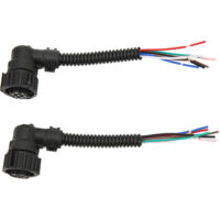 Jeffergarden 2 Connettori (Plug) per Cablaggio Fanali Posteriori, Ricambio per Vauxhall Movano I e Vivaro