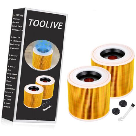 4x Ersatzfilter Für Kärcher WD3 – HEPA-Filter, Passend Für WD1, WD2, MV3, VC6000 & Mehr